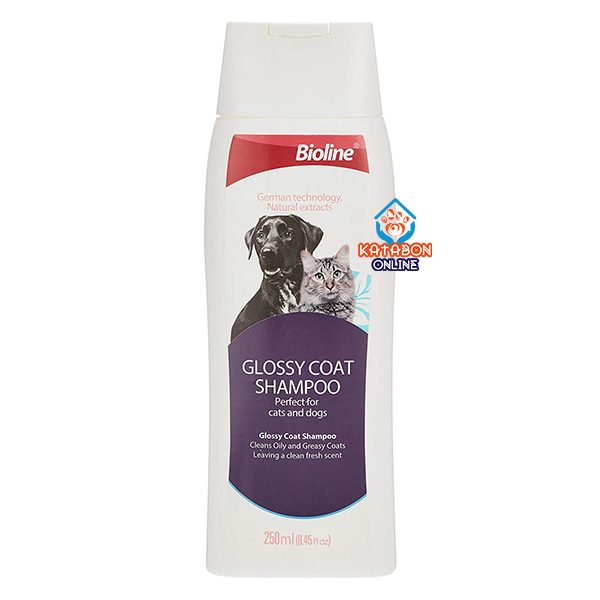 Bioline Glossy Coat Shampoo For Cats & Dogs 250ml