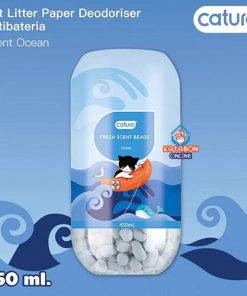 Cature Cat Litter Deodorizer Fresh Scent Beads Ocean Flavour 450ml