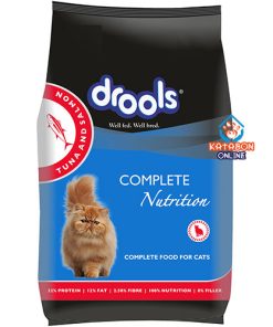 Drools Adult Complete Nutrition (1+ Year) Dry Cat Food Tuna & Salmon 1.2kg