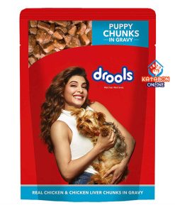 Drools Puppy Wet Food Real Chicken & Chicken Liver Chunks In Gravy 150g