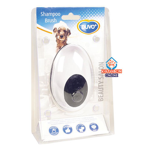 Duvo+ Shampoo Dispenser Brush For Washing Your Pet 01