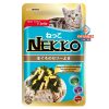 Foodinnova Nekko Adult Pouch Wet Cat Food Tuna Topping Seaweed & Steamed Egg In Jelly 70g