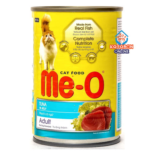Me-O Can Adult Cat Wet Food Tuna In Jelly 400g