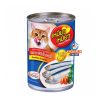 Meow Meow Can Wet Cat Food Sardin In Jelly 400g