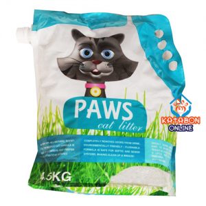 Paws Clamping Cat Litter Lavender Flavour 4.5kg