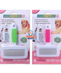 Pet Sheedding Grooming Comb Brush For Dogs & Cats