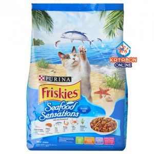 Purina Friskies Seafood Sensation Adult Dry Cat Food 3kg