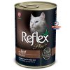 Reflex Plus Canned Wet Cat Food Beef Chunks In Loaf 400g
