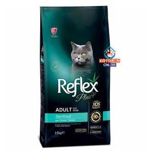 Reflex Plus Super Premium Adult Dry Cat Food Sterilised With Chicken 1.5kg