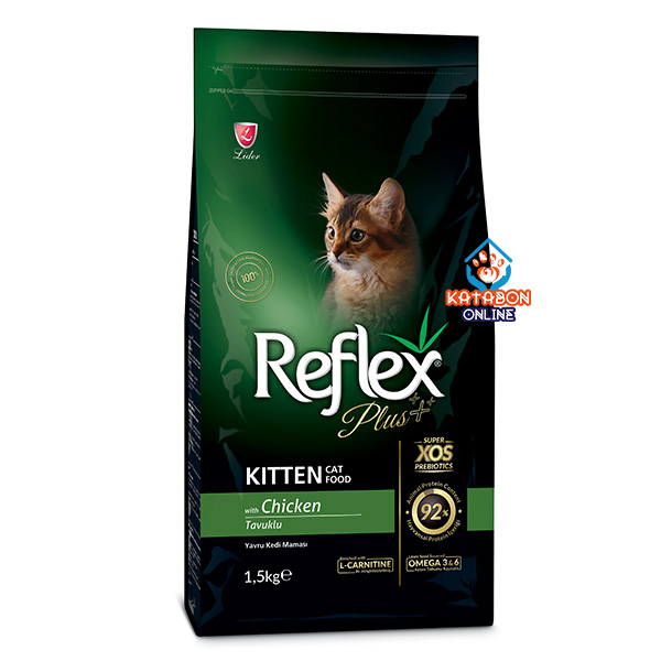Reflex Plus Super Premium Kitten Dry Food Chicken 1.5kg
