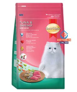 SmartHeart Adult Dry Cat Food Tuna & Shrimp Flavour 3kg