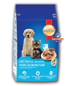 SmartHeart Puppy Dry Dog Food Chciken, Egg & Milk Flavour 3kg