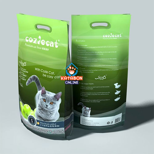 CoziCat Premium Clumping Cat Litter Apple Flavour 10Ltr