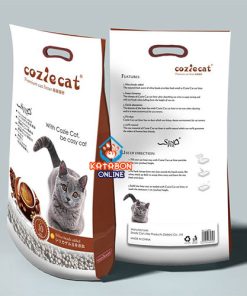 CoziCat Premium Clumping Cat Litter Coffee Flavour 10Ltr