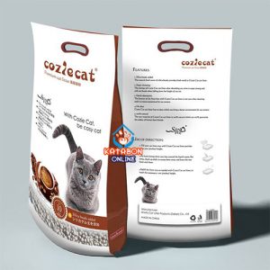 CoziCat Premium Clumping Cat Litter Coffee Flavour 10Ltr