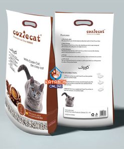 CoziCat Premium Clumping Cat Litter Coffee Flavour 5Ltr