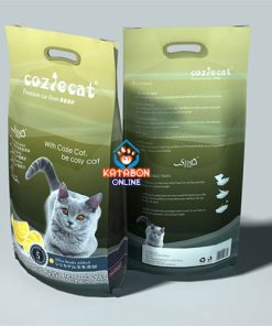 CoziCat Premium Clumping Cat Litter Lemon Flavour 5Ltr