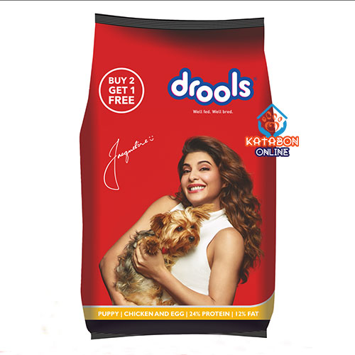 Drools Puppy Dog Food Chicken And Egg 400g (Buy 2 Get 1 Free)