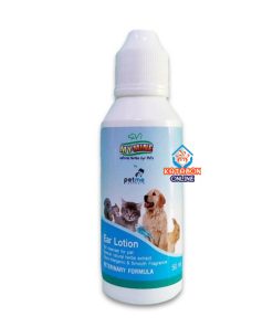 Petme My-Mine Ear Cleaner Lotion For Ear Mite Control 50ml