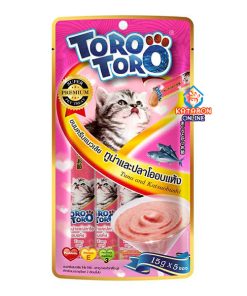 Toro Toro Lickable Cat Treat Tuna & Katsuobushi 5 x 15g