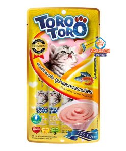 Toro Toro Lickable Cat Treat Tuna & Mixed Seafood 5 x 15g