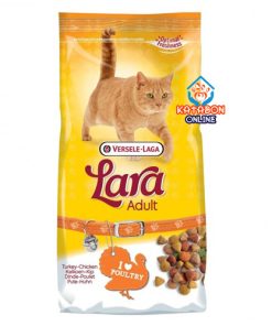 Versele Laga Lara Poultry Adult Dry Cat Food Turkey & Chicken Flavour 2kg