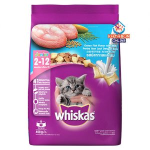 Whiskas Kitten (2-12 Months) Dry Cat Food Ocean Fish 450g
