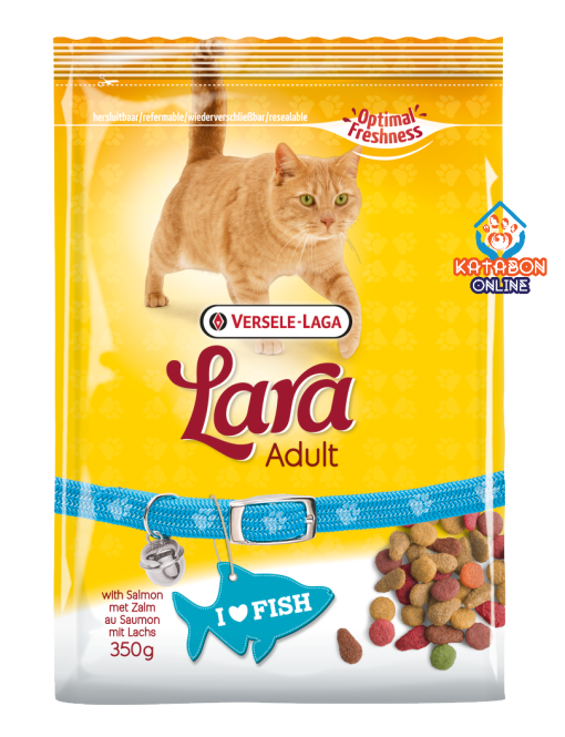Versele Laga Lara Adult Dry Cat Food Salmon Flavour 2kg