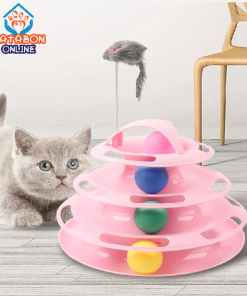 Cat Tower Tracks Ball Pet Toys