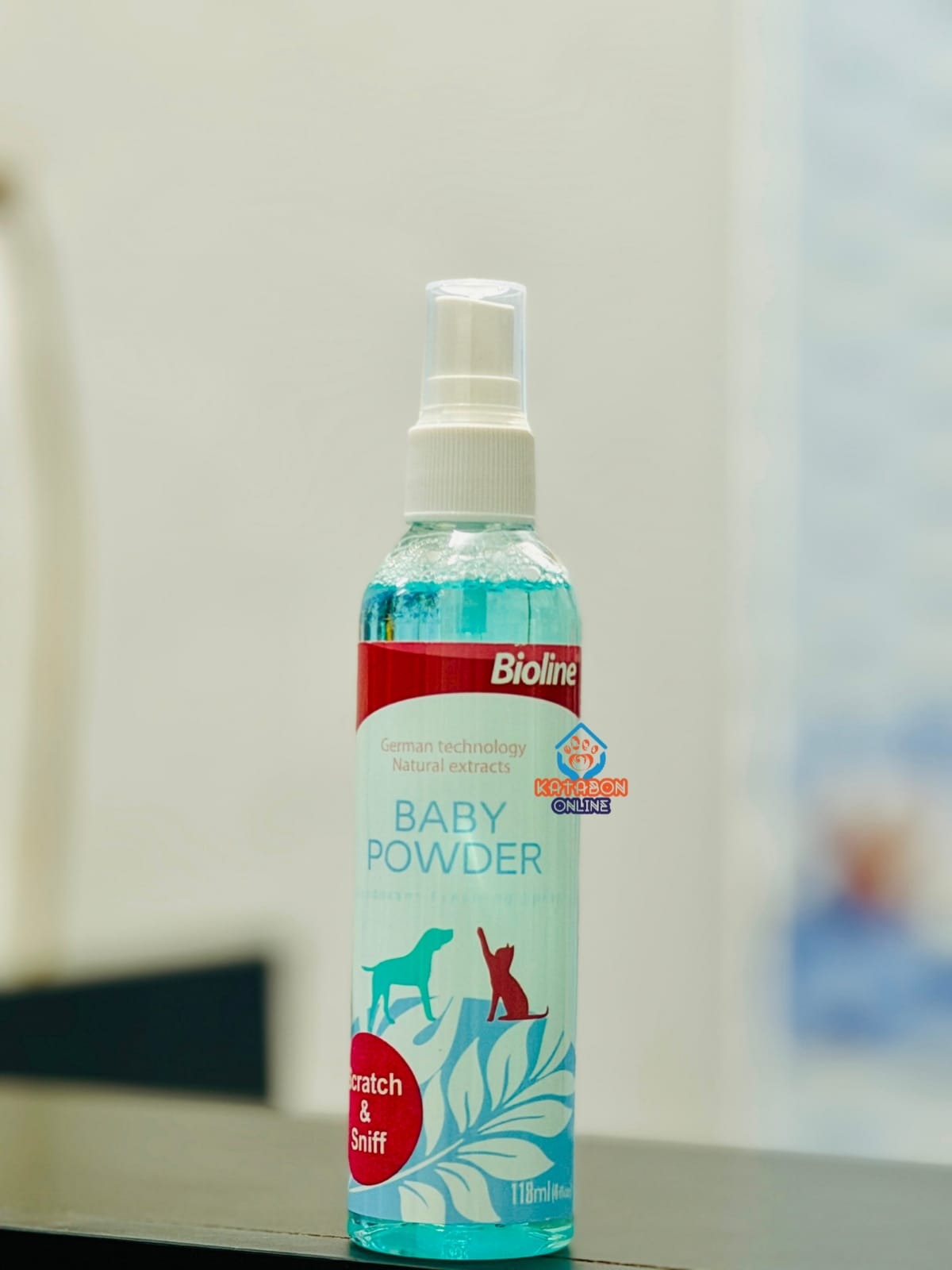 Bioline Perfume Baby Powder Deodorant Freshing Spray 118ml