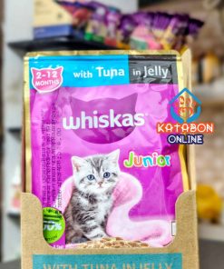 Whiskas Junior Pouch Wet Cat Food Tuna in jelly 80g