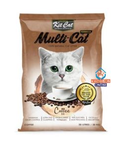 Kit Cat Multi-Cat Coffee Cat Litter 30L