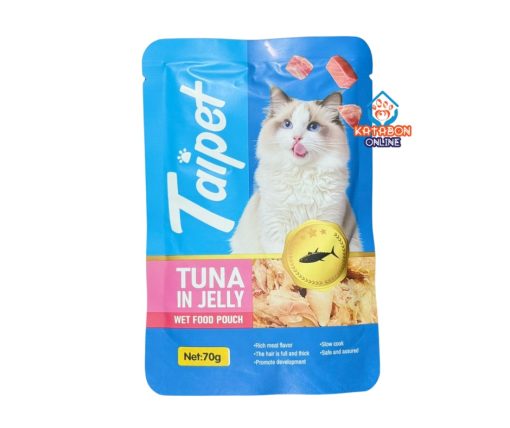 Taipet Wet Cat Food Tuna Flavor In Jelly 70g