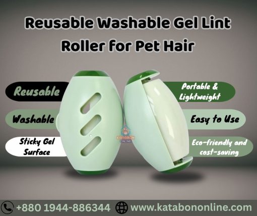 Reusable Washable Gel Lint Roller For Pet Hair