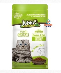 Jungle Adult Dry Cat Food Chicken & Fish 1.5KG