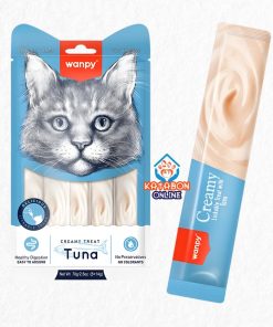Wanpy Creamy Cat Treat Tuna Fish 70g 5pc Pack