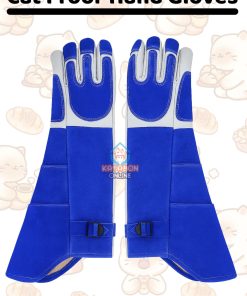 Animal Handling Gloves Bite Proof Reinforced Leather for Dog Training,Cat Scratch,Multipurpose Pet Glove, Grooming,Falcon,Grabbing,Reptile,Snake