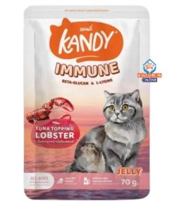 Kandy HAIRBALL Pouch with Chicken & Tuna in Jelly 70g