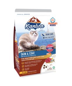Kaniva Skin & Coat (Tuna, Ocean Fish & Rice) Dry Cat Food 1.3kg