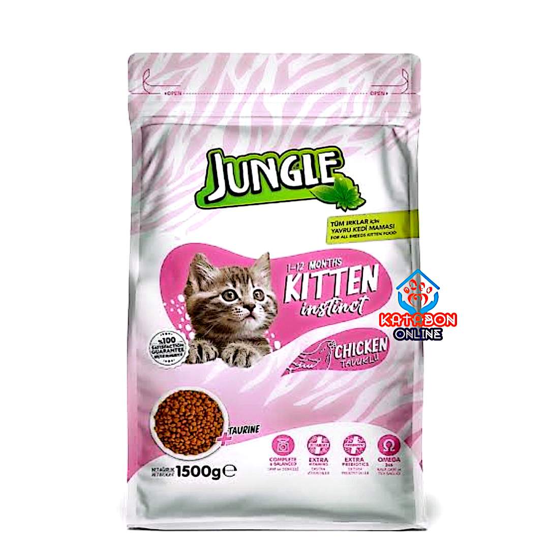 Jungle Junior Kitten Cat Food Chicken (2-12 month)