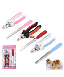 Pet Cat Dog Nail Cutter Clipper With Sickle Stainless Steel Clipper (Medium)