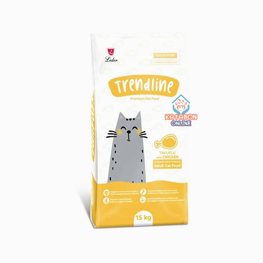 Trendline Cat Food Adult Chicken 15Kg