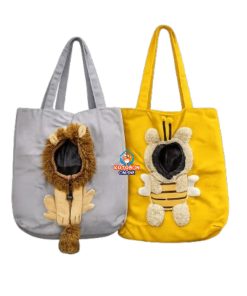 Cat Carrier Bag Canvas Pet Shoulder Bag for Puppy Small Dogs and Cats Hiking