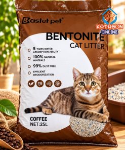 Bastet Pet Most popular Bentonite cat litter Coffe Flavour 25 Litter