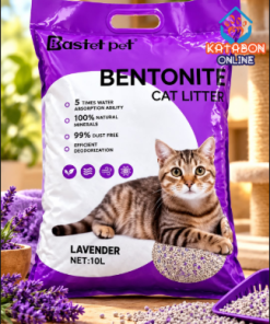 Bastet Pet Most popular Bentonite cat litter Lavender Flavour 5 Litter